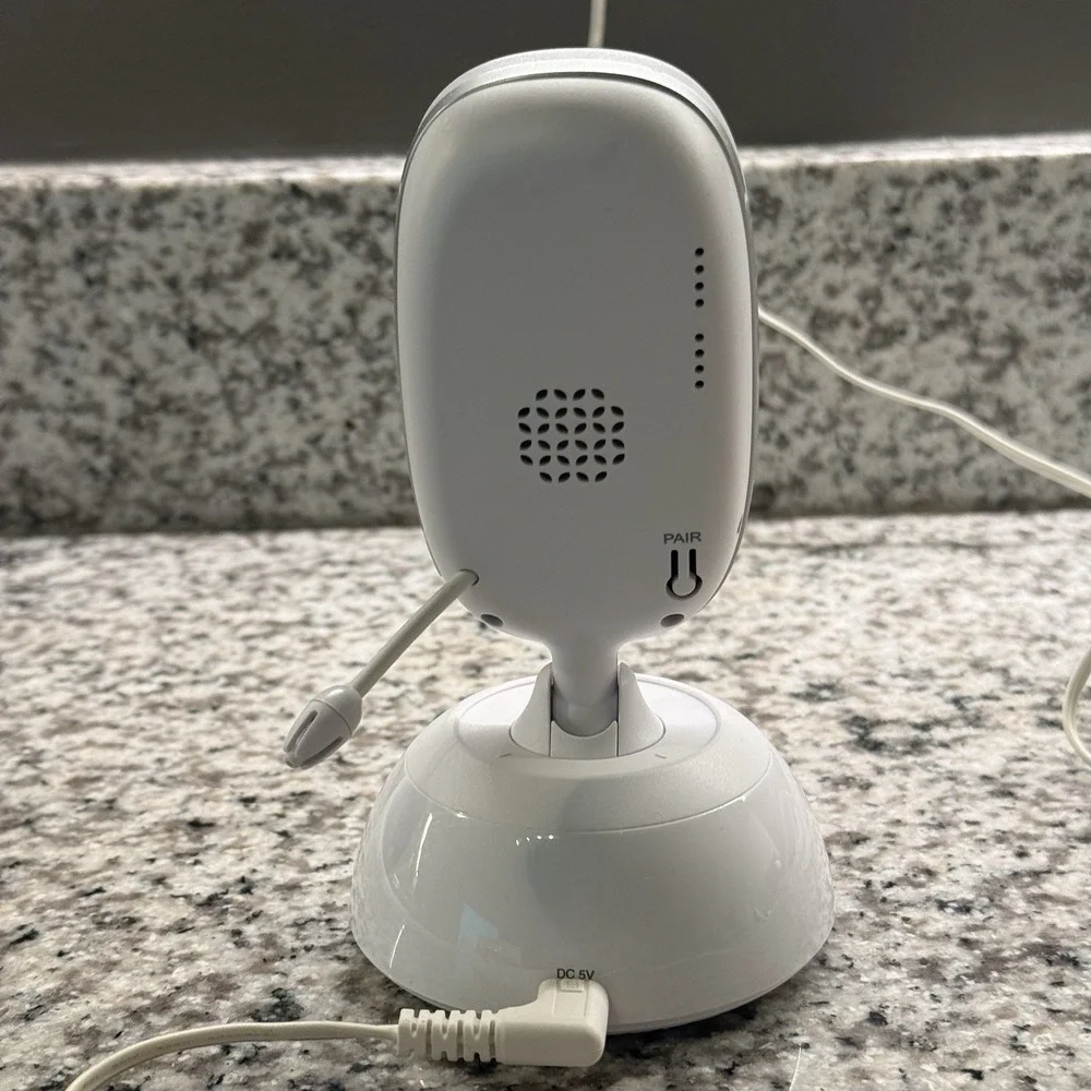 Motorola Comfort75BU 5'' Video Baby Monitor w/ Power Cable WORKS TESTED
